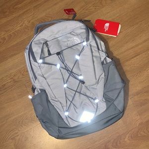 NWT The North Face Borealis Backpack, Gray